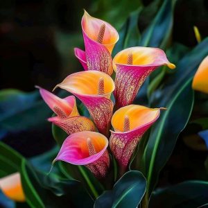 Калла Оникс купить по цене от 450р. в интернет-магазине «Посадика» с доставкой почтой в в Бабаевое и по всей России – [изображение №1].